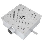 Плато аэромассажное Aquaviva AISI 304 (400х400 мм) Плато аэромассажное Aquaviva AISI 304 (400х400 мм)