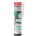 Силиконовый герметик LITOSIL (280 мл) антрацит Силиконовый герметик LITOSIL (280 мл) антрацит