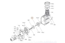 Винт крепления крыльч. к валу насоса Badu 90/20 фильтра Cristall D750  Behncke 951019 (2920.326.000)