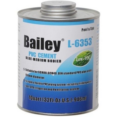 Клей для труб ПВХ Bailey L-6353 118 мл