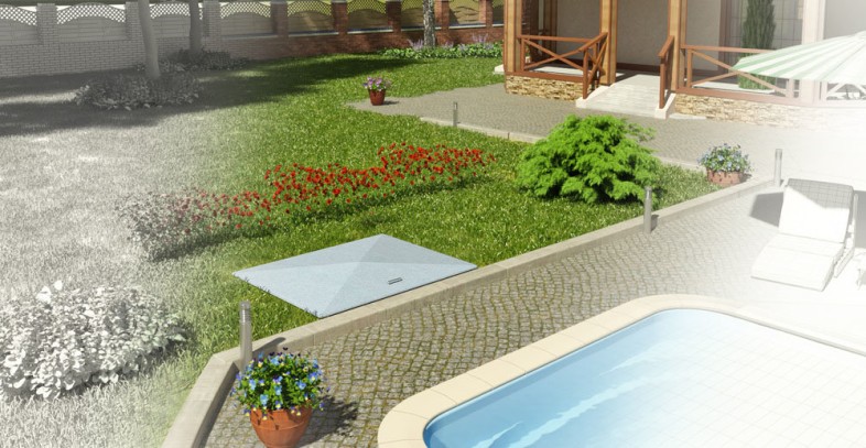 Приямок с крышкой 