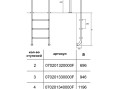 Лестница Hayward Muro AISI 304 (3 ступени), для узкого борта