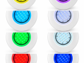  Прожектор светодиодный Aquaviva (LED026C-T-45led) 6W RGB+W 