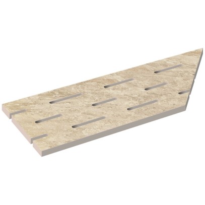 Переливная решетка Italon Клаймб Роуп, 200х600 мм (правая)