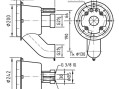 Закладной короб Фитстар 7613050 для Taifun Duo, 240 мм