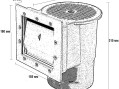 Скиммер Kokido Olimpic K001WBX/LX/W универсальный (белый)