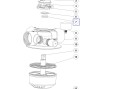 Уплотнительное кольцо AquaViva для ротора крана MPV16 2011095