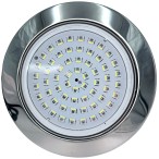  Прожектор светодиодный Aquaviva (LED028-99led) 6W RGB/4M стальная рамка  + закладная 