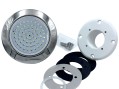  Прожектор светодиодный Aquaviva (LED028-99led) 6W RGB/4M стальная рамка  + закладная 