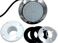  Прожектор светодиодный Aquaviva (LED028-99led) 6W RGB/4M стальная рамка  + закладная 