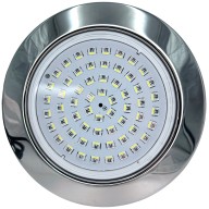 Прожектор светодиодный Aquaviva (LED028-99led) 6W RGB/4M стальная рамка  + закладная