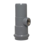 Тройник 90° ПВХ Aquaviva раструбный с резьбовым выходом 160/2" Тройник 90° ПВХ Aquaviva раструбный с резьбовым выходом 160/2"