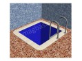 Купель 1,5х1,4х1,5м Кубик из полипропилена (чаша)