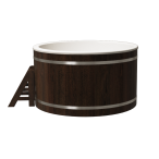 Купель круглая Aquaviva Классик KFС195SM (195*110см) с печью 45 кВт