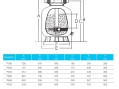 Фильтр Aquaviva P350 (4 м3/ч, D350)