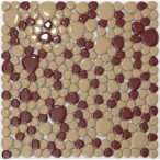 Мозаика стеклянная Aquaviva Antarra Drops Mix ST001 (Barbie)