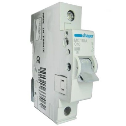 Автоматический выключатель In=10 А “C” 6 кA MC110A Автоматический выключатель In=10 А “C” 6 кA MC110A