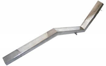 Лежак аэромассажный из нержавеющей стали (плитка одинарный) M.GL 1