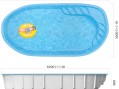 Бассейн 6,2х3х0,9м. Биориц-Baby композитный (чаша)