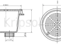 Слив донный ( плитка) Kripsol SRP.C Слив донный ( плитка) Kripsol SRP.C
