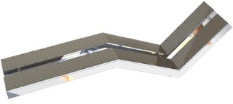 Лежак аэромассажный из нержавеющей стали (плитка двойной) M.GL 2