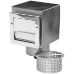 Скиммер Aquaviva Standart AISI 304 (250х250 мм), квадратная крышка Скиммер Aquaviva Standart AISI 304 (250х250 мм), квадратная крышка