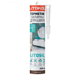 Силиконовый герметик LITOSIL (280 мл) шоколад