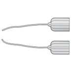  Провода для подключения электродов в камере ионизации Hayward Aquascenic красный и синий (4 шт) 