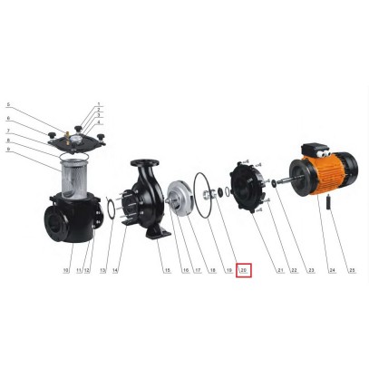  Сальник насоса Aquaviva  AVC-125-125-9.2 