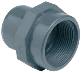 Муфта ПВХ Plimat переходная ВхНхВР Д.50x63x2