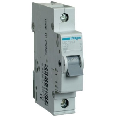 Автоматический выключатель In=25 А “C” 6 кA MC125A Автоматический выключатель In=25 А “C” 6 кA MC125A