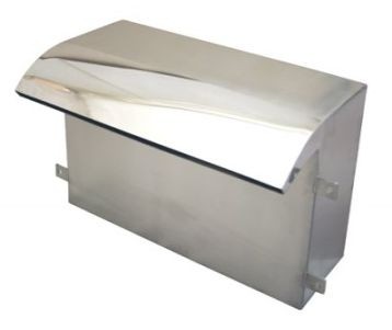 Водопад стеновой 1000-2 1/2 из нержавеющей стали