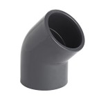  Угол клеевой 45° d40 PN16 AQUAVIVA 