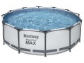 Каркасный круглый бассейн Bestway 56418 (366х100 см) с картриджным фильтром и лестницей Каркасный круглый бассейн Bestway 56418 (366х100 см) с картриджным фильтром и лестницей