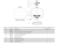 Фильтр песочный Aquaviva V1400 (69,3 м³/ч, 2,5 бар) с 6-ти поз.клапаном