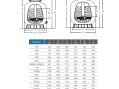 Фильтр песочный Aquaviva V1400 (69,3 м³/ч, 2,5 бар) с 6-ти поз.клапаном