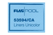 Пленка для отделки бассеинов голубая CELESTE CHIARO  EASY  WELDING  FLAGPOOL ш.1,6х8 (12,8 кв.м)