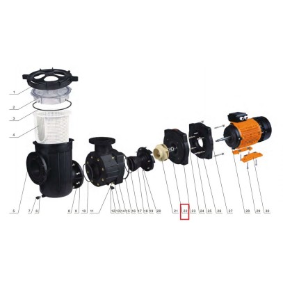  Сальник насоса Aquaviva AVP-10T 