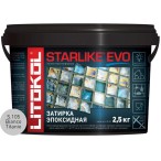  Затирочная смесь Litokol STARLIKE EVO Bianco Titanio S.105, 2.5 кг 