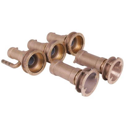  Проходы стеновые Fitstar 8640050 для Combi-Whirl, 3 форсунки, 2 водозабор, 240 мм 