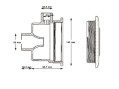 Форсунка гидромассажная Hayward TURBO-JET SP1450TE под бетон (50 мм)