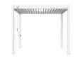  Пергола Aquaviva Модерн с креплением к стене (руч. упр. ламелями) 4X3м RAL7015 (Антрацит) 