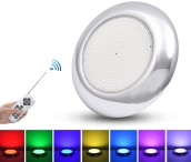 Прожектор накладной из нерж. стали (35Вт/12В) LED RGB с пультом Tadpole JKD-YC260-2SP Прожектор накладной из нерж. стали (35Вт/12В) LED RGB с пультом Tadpole JKD-YC260-2SP