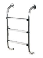 Лестница без поручней 3 ступени AISI-304 MARKOPOOL BHL