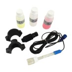  Комплект Aquaviva для измерения PH (PH-электрод, буферный раствор 4pH-7pH, держатель зонда PSS3) 