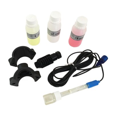  Комплект Aquaviva для измерения PH (PH-электрод, буферный раствор 4pH-7pH, держатель зонда PSS3) 