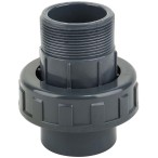 Муфта ПВХ Kripsol разборная с наружной резьбой EHM30 63.C, диаметр 63мм. х 2"