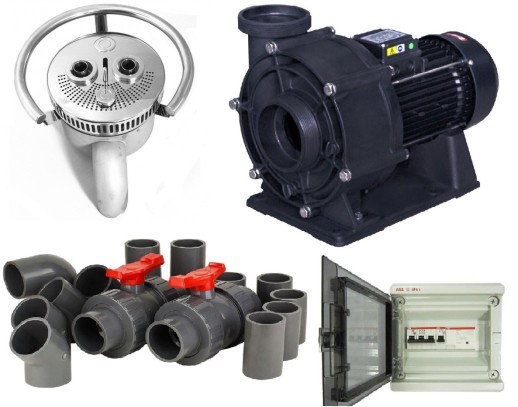  Противоток из нержавеющей стали АТ 80 м.куб./ч (комплект, 2 сопла) сенсор