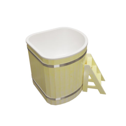 Купель PolarSpa Корнер KL130ТР Термососна, без печи