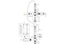 Крышка корпуса в сборе установки ультрафиолетовой NT-UV130-F-TF Emaux E130436